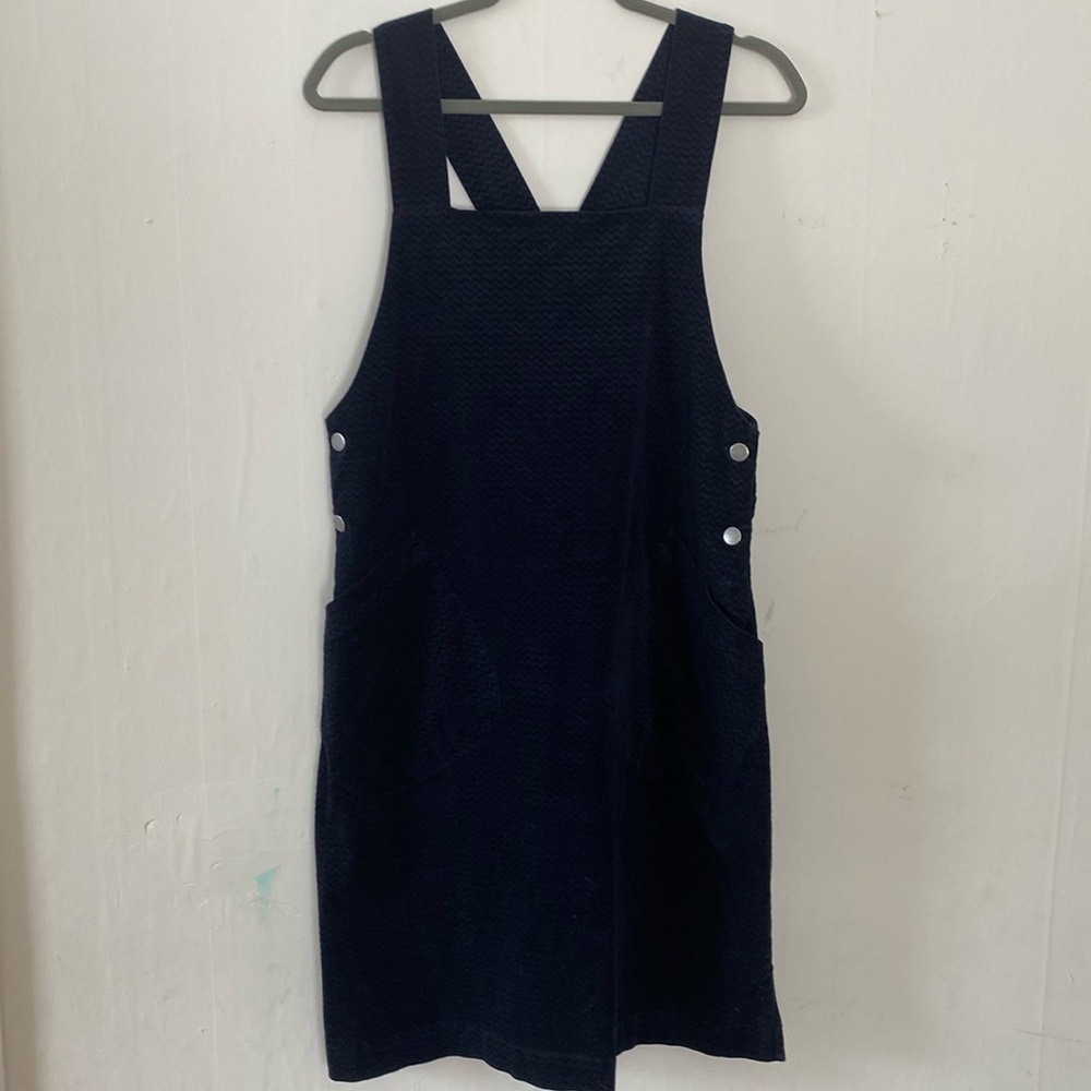 Brora Velvet overall dress